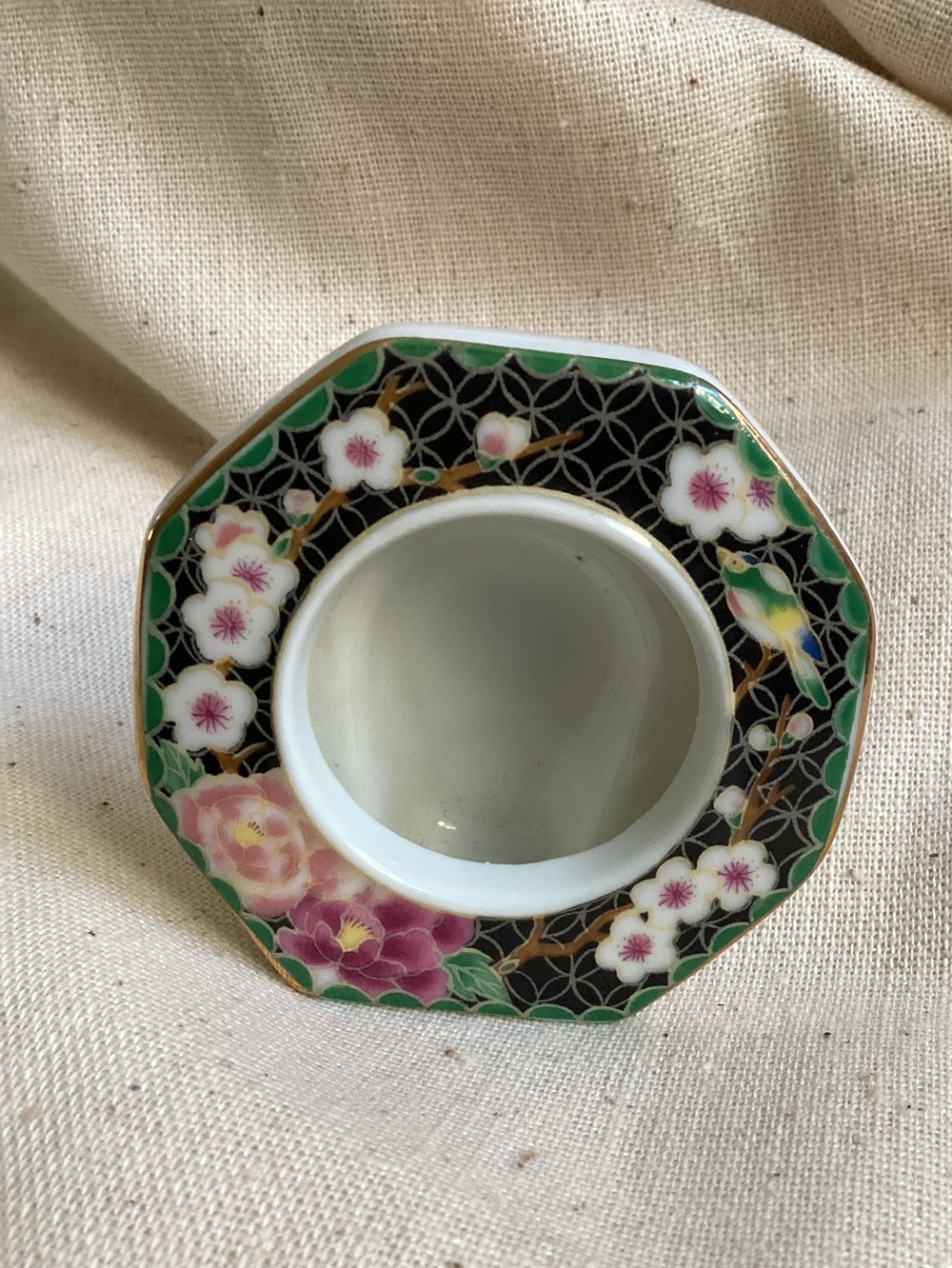 Mini Porcelain Frame Cloisonné By Takahashi
